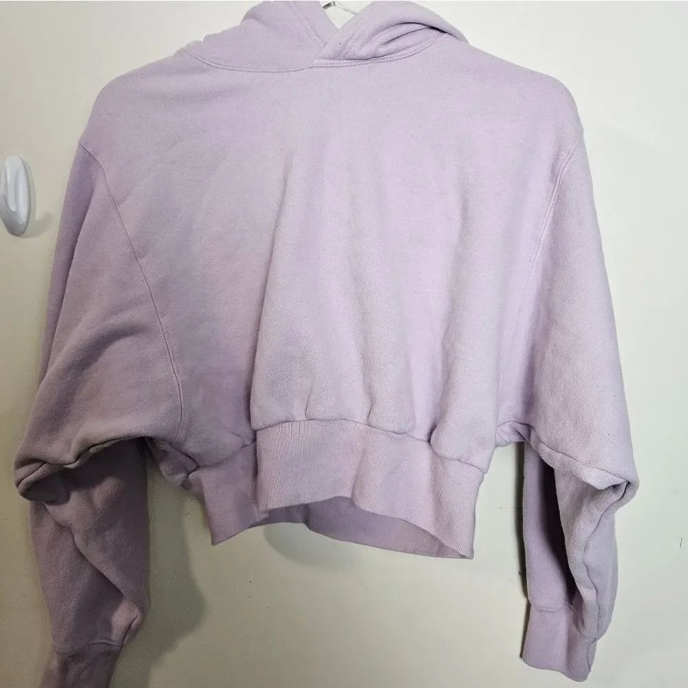Aritzia TNA CozyAF Fleece Hoodie Lilac Lavender Small